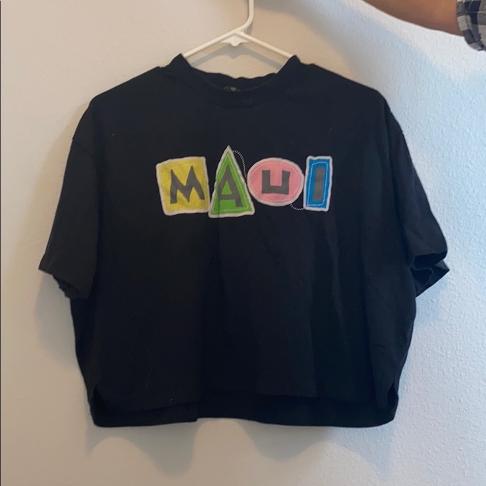 Maui and Sons Cropped Tee